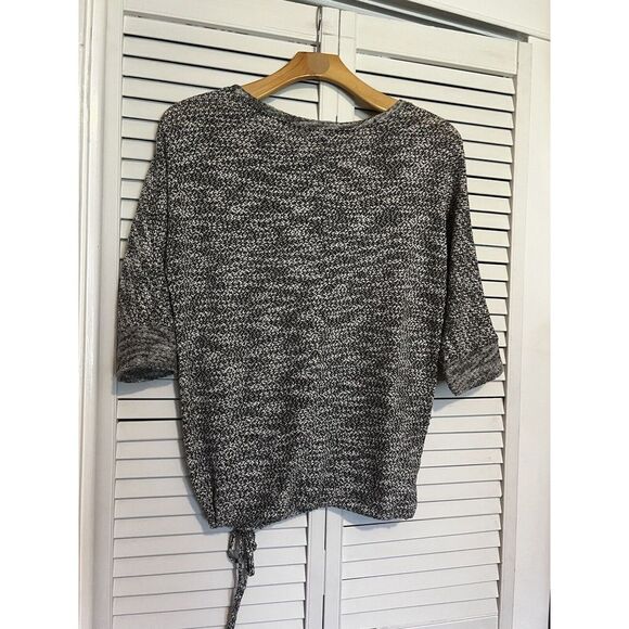 ANN TAYLOR LOFT Women's Size Small S Sweater Shirt Top 3/4 Sleeve Drawstring Hem - Picture 5 of 8